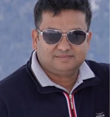 Portrait of Bikram Banerjee